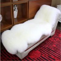 澳洲整张羊皮垫羊毛沙发垫卧室床边欧式羊毛地毯皮毛一体羊毛垫子