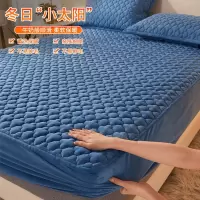 珊瑚绒床笠加绒加厚单件席梦思床垫保护床罩床套全包