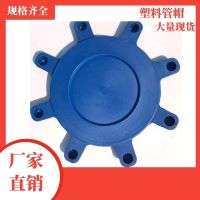 法兰塑料盖密封美标四眼塑料阀门封头盖防尘盖堵头