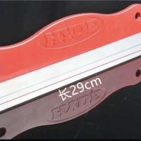 贴壁纸墙纸墙布壁画裁刀铲刀施工工具 不锈钢板 大号壁纸尺