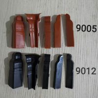 8cm高分子踢脚线转角pvc配件塑料拐角地脚线阴阳角连接堵头