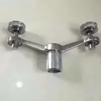 304不锈钢驳接爪 300型/250/220/200/150幕墙爪件 玻璃夹 玻璃爪