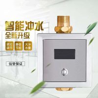 感应大便器 全自动厕所感应冲水器蹲便器大便感应冲水阀冲洗阀