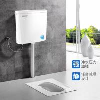 水箱 加厚节能家用卫生间厕所蹲坑马桶蹲便器高压大冲力 水箱