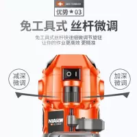 修边机木工工具倒装电木铣雕刻开孔锣机电木铣铝塑板开槽机