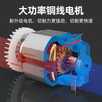 型材切割机大功率台式多功能工业级家用木工钢材便携式
