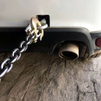 双滑钩起重吊索链石材吊具g80锰钢链条1~8吨大滑钩吊链拖车钩