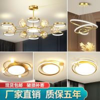 网红轻奢客厅灯2021年现代简约分子灯饰美式奢华饭店包厢吊灯