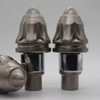 旋挖钻机截齿3050加焊耐磨合金条3060斗齿宝峨齿