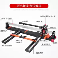 手动瓷砖切割机推刀高精度全钢800 1000 1200 地砖划刀拉刀