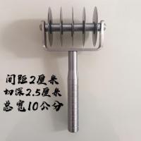 多轮刀不锈钢油条刀 切面刀 滚轮刀 切豆腐千丝饼切油条