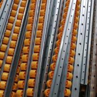 利条卸货滑道弯道出菌利条轨轮滑轮运输工具卸货工具货架