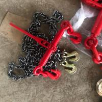 大车板车运输拉紧器锰钢铰链收紧器捆绑用棘轮吊索成套锁链