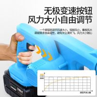 大功率无线锂电吹风机鼓风机吹灰机吸尘器电动充电式施工除尘器