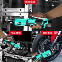 直角锂电棘轮电动扳手90度充电式大扭力汽修角向桁架