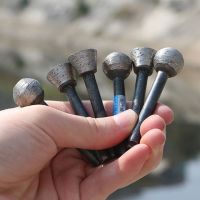 石材电磨机刀头烧结金刚石雕刻刀磨头大理石刻字刻花雕刻刀头