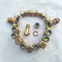 旋耕刀螺丝旋耕机刀片螺丝国标螺丝高强度自锁螺母旋耕机螺丝