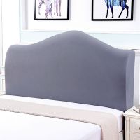 色床头罩套全弹力欧式床头套软包床头防尘罩简约床背罩保护套子