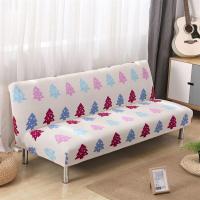 简约现代防滑弹力无扶手沙发套折叠沙发床套全包套罩四季通用