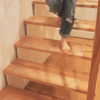 sikoo透明楼梯踏步垫自粘可裁剪防滑踏步贴木楼梯瓷砖台阶防滑垫