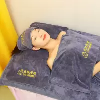 美容院毛巾皮肤管理包头巾铺床浴巾大毛巾吸水不掉毛