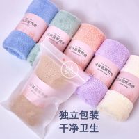 6条毛巾珊瑚绒毛巾强吸水不掉毛比棉软洗脸洗面巾1/6条