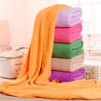 美容院铺床巾宾馆大浴巾足浴成人加大加厚比棉柔软吸水速干家用