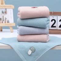 日系棉多股纱布毛巾洗脸家用童趣贴布成人情侣款柔软吸水不掉毛