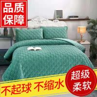 水晶绒毛毯床单ab版色保暖法兰绒床盖加厚绒毯双人床冬季防滑毯