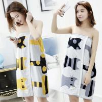 成人三层纱布棉质浴巾方巾卡通花型洗澡家用不掉色可铺可盖