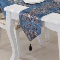 桌旗烫金现代简约欧式美式北欧风电视柜鞋柜餐桌茶几旗床旗床尾旗