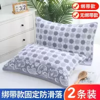 棉加厚枕巾加大毛圈枕头巾情侣款健康老式枕巾婚庆一对盖巾