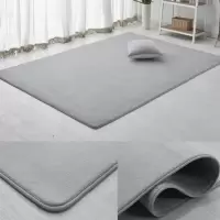 现代简约短毛绒珊瑚绒地毯地垫客厅卧室茶几沙发床边毯耐脏家用