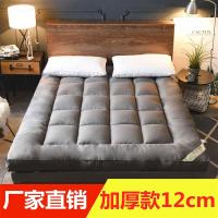 加厚羽绒棉床垫榻榻米12cm酒店软床褥可折叠1.5m1.8米垫被