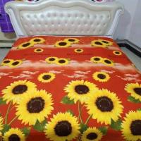 加厚加密精仿斜纹羊绒棉混纺羊绒棉单件床单,大炕单