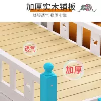 婴儿床拼接大床儿童床床边床加宽床公主床小床男孩女孩单人带护栏