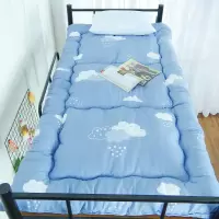 加厚学生宿舍床垫子1.2米榻榻米单人1米双人上下铺可折叠冬被褥子