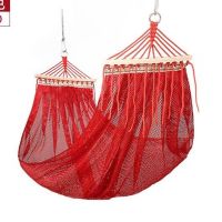 吊床户外野营休闲单双人秋千宿舍吊床室内吊床儿童睡觉冰丝吊椅