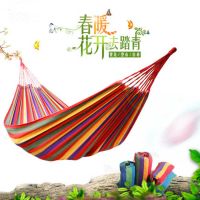 吊床户外双人防侧翻单人加厚帆布学生室内宿舍寝室秋千吊椅