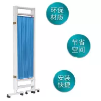 屏风隔断折屏医院卫生室诊所美容院按摩移动折叠推拿带轮屏风