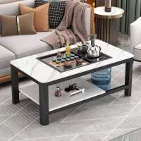 功夫茶几办公室茶台智能全自动家用茶具套装小户型仿大理石茶桌