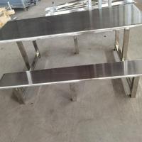 学校员工食堂餐桌椅组合不锈钢连体玻璃钢餐桌4人6 8人商用型