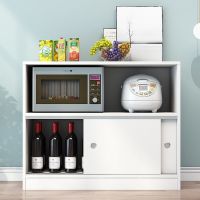 微波炉柜餐柜菜橱柜推拉门餐边柜简约现代茶水柜储物柜厨房柜边柜