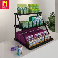 市收银台小货架吧台槟榔置物架多层便利店口香糖架零食展示架铁