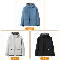 维斯外套男潮ins百搭秋冬季夹克潮帅气宽松连帽棒球服