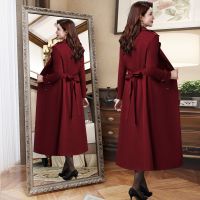 行风衣女2021新款洋气长款过膝女式气质休闲百搭春秋季外套