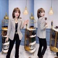 网红炸街西装女街拍时尚女装漂亮收腰显瘦百搭韩版外套潮