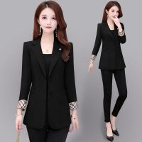 2021春秋夏季薄款小西装外套女大码时尚洋气修身显瘦西服上衣套装