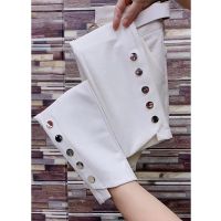 2021高弹大码秋季西装裤女新款韩版高腰休闲显瘦修身小脚九分裤子