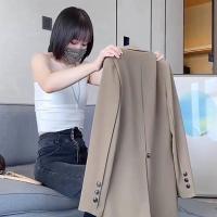 西装外套女2021新款韩版英伦风宽松西服百搭休闲网红女装上衣